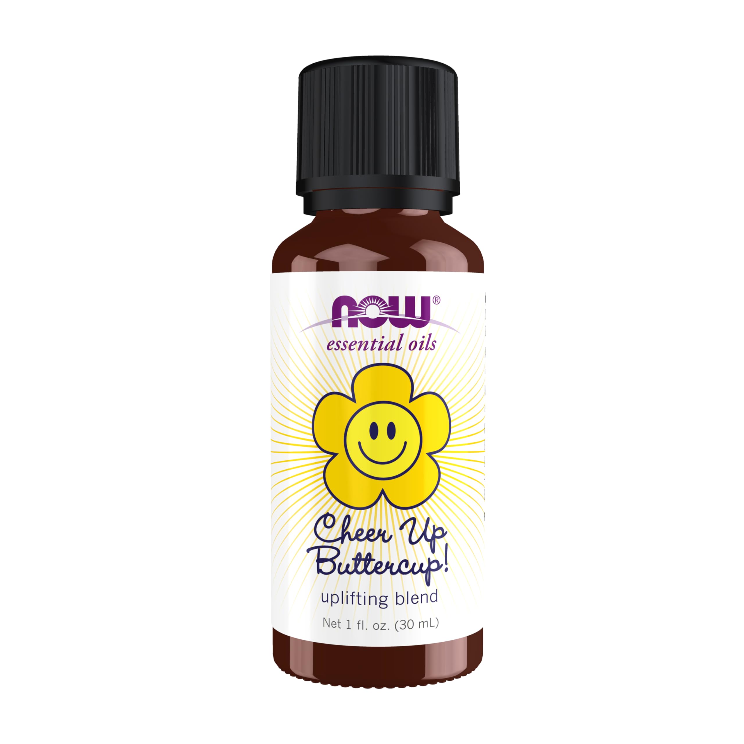 NOW Essential Oils, Cheer Up Buttercup Uplifting Citrus Oil Blend