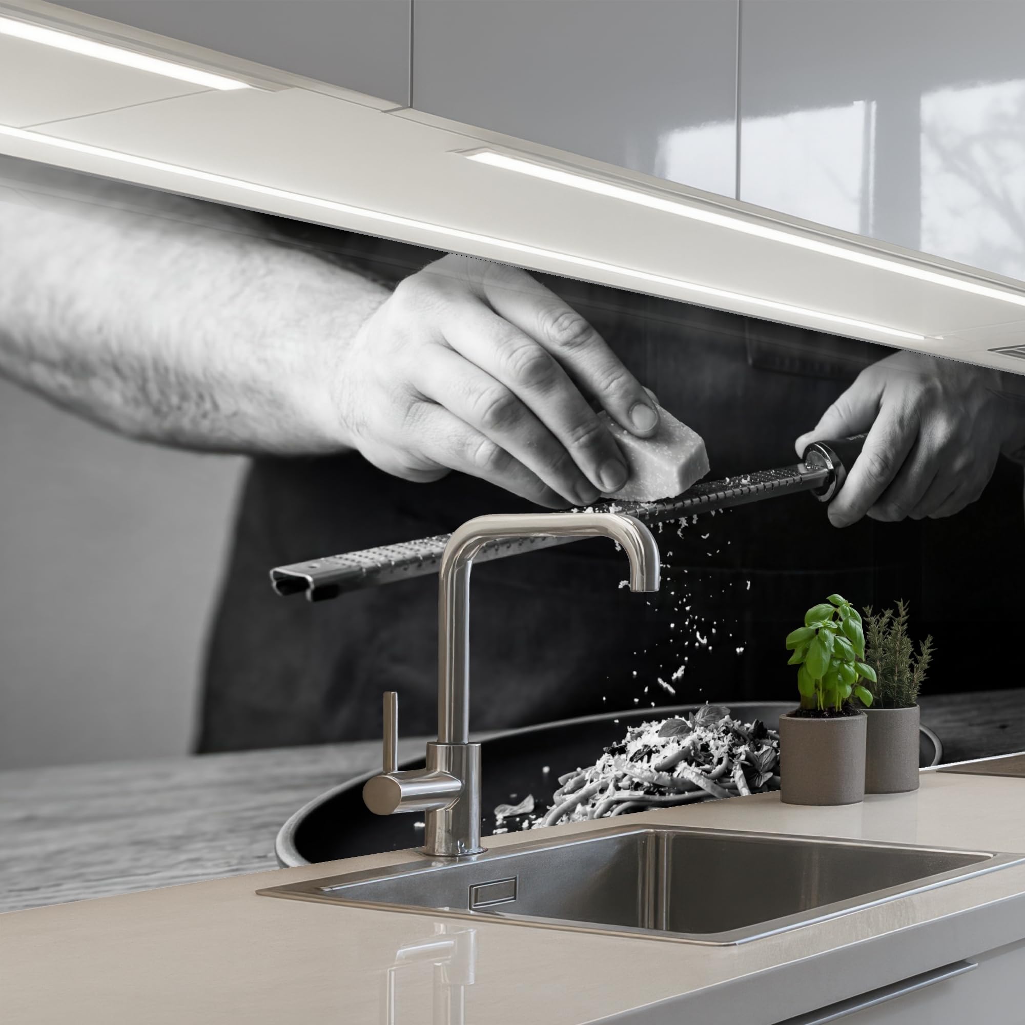 KitchenYeah© Splashback for Kitchen self Adhesive Sink Splash Splatter