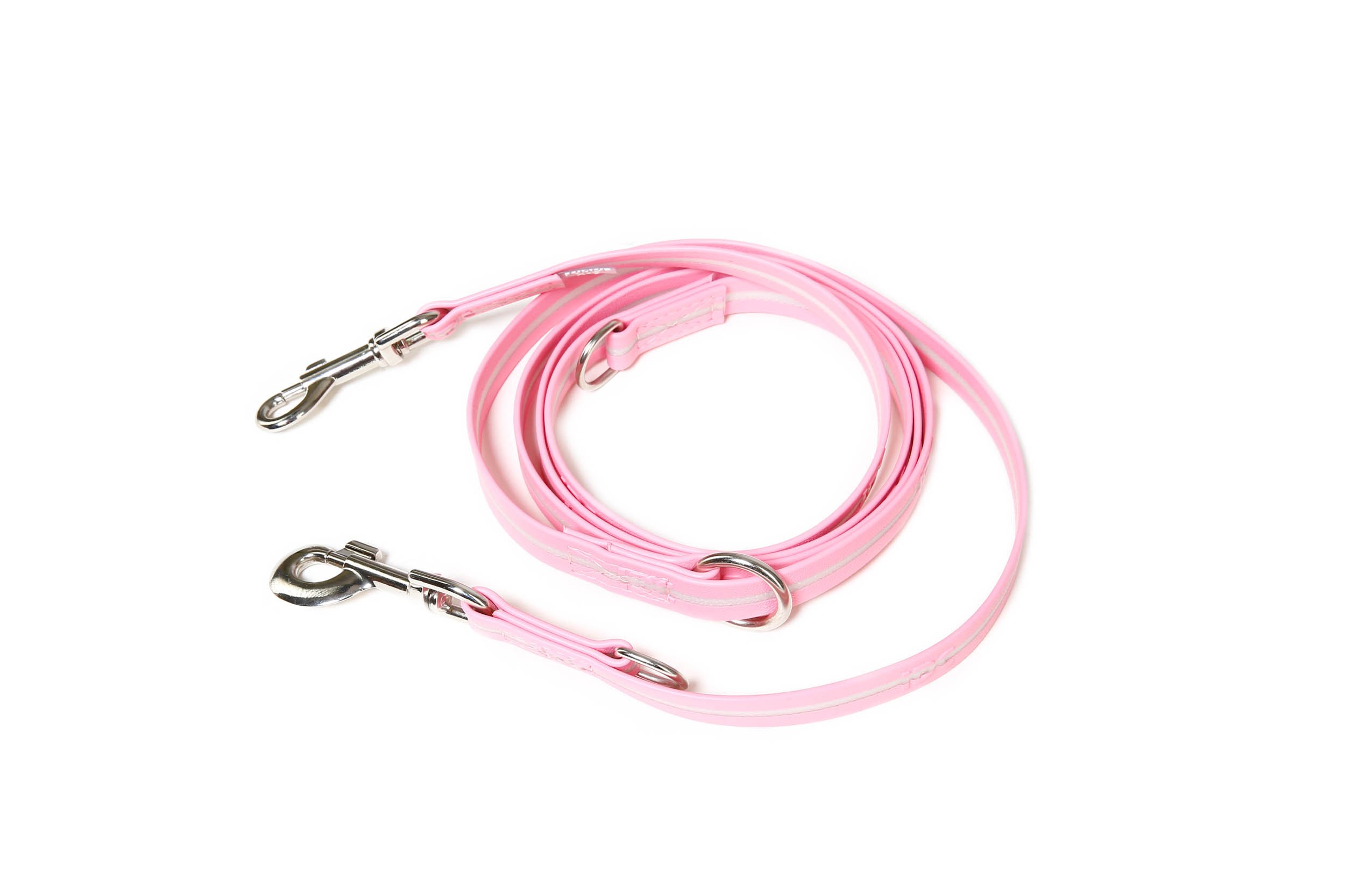 Julius-K9 IDC Lumino Adjustable Phosphorescent Leash, 19 mm x 2.2 m, Pink, 2,2 m - Image 2