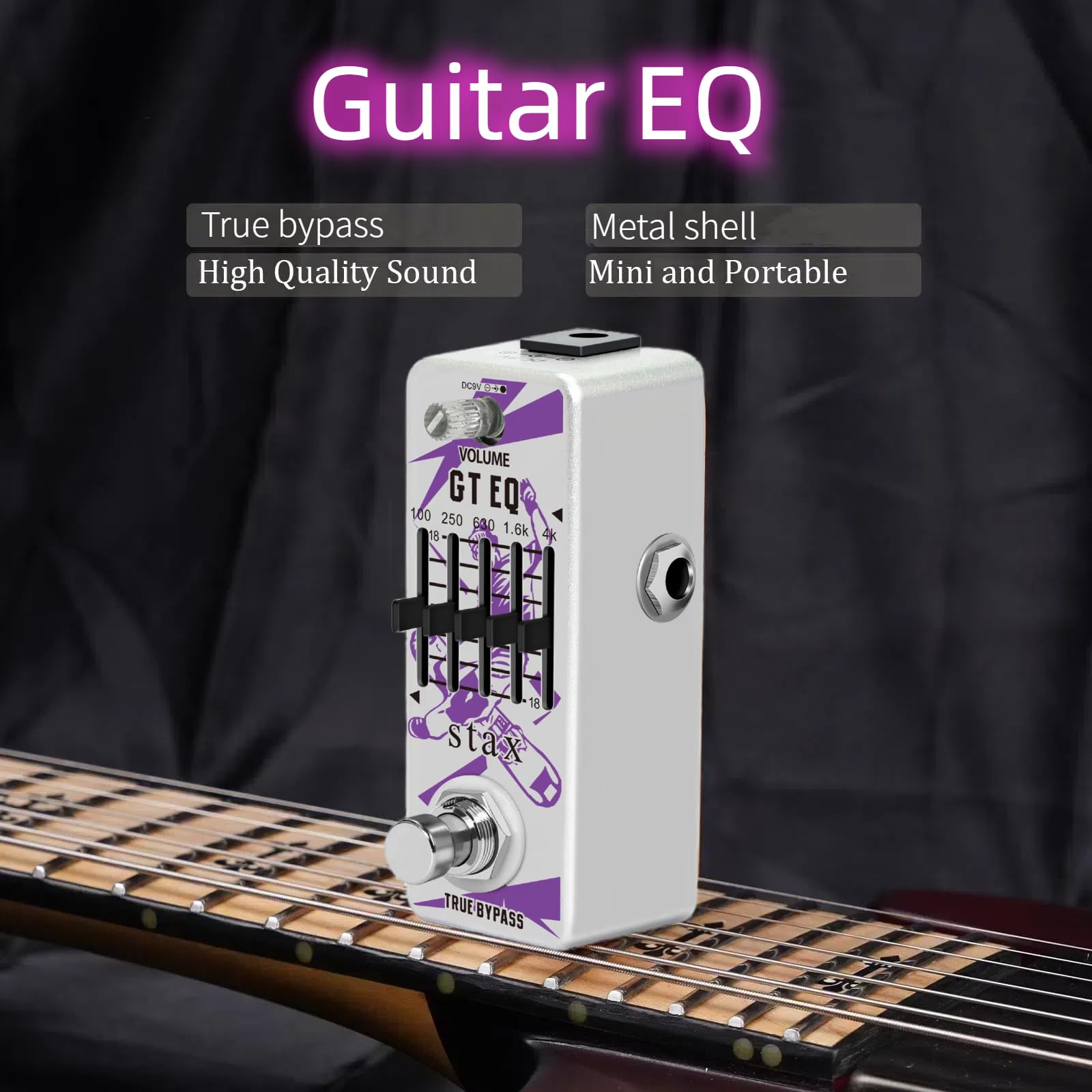 Amazon.com: Stax 5-EQ Band Parametric Equalizer (100Hz 250Hz Amazon.com: Stax 5-EQ Band Parametric Equalizer (100Hz 250Hz