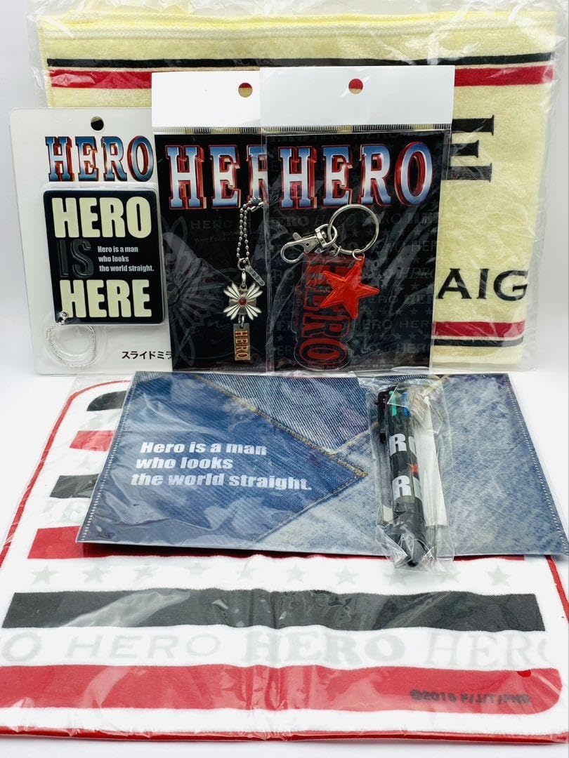 Amazon.co.jp: 木村拓哉 映画HERO ヒーロー グッズ 6点 まとめ売り