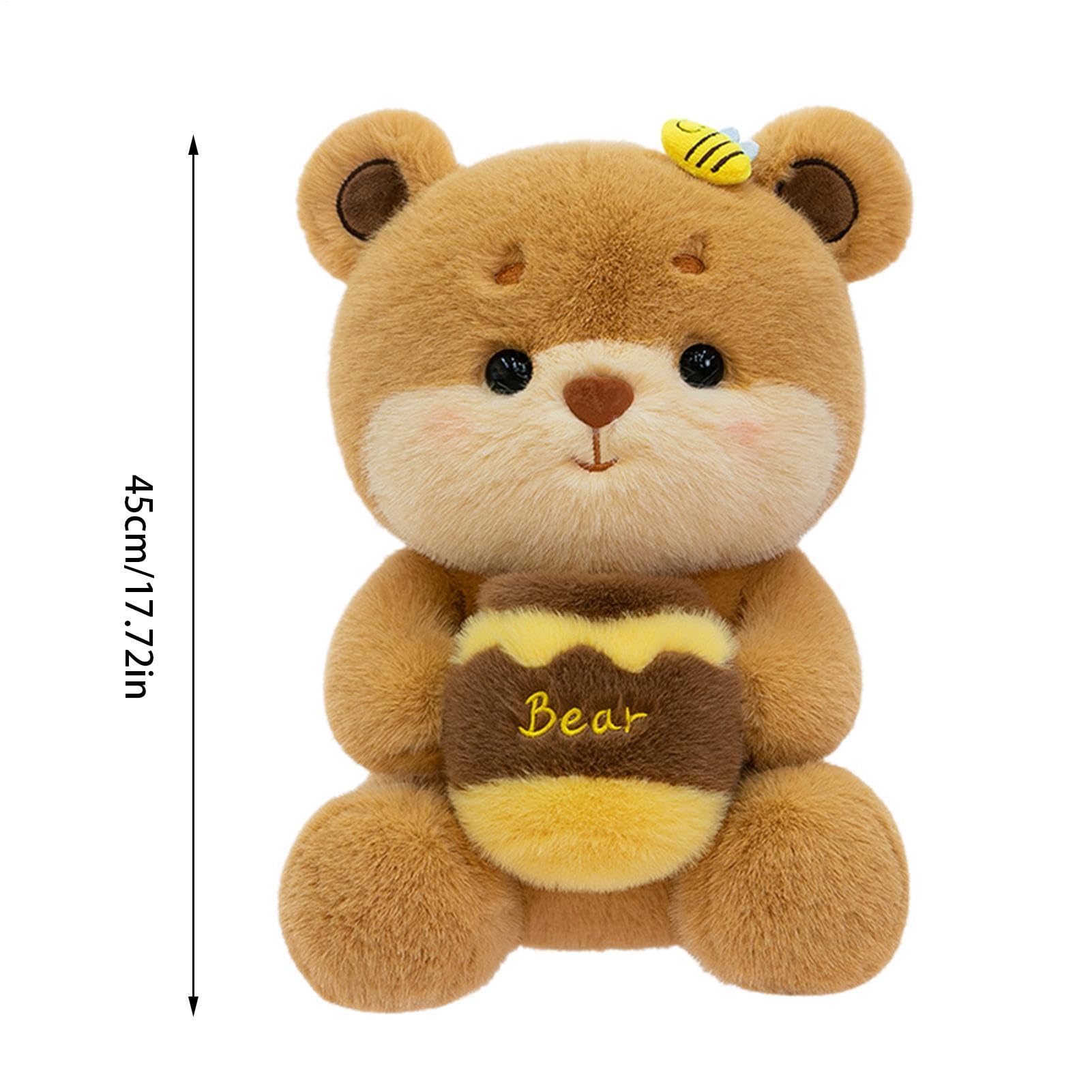 Peluche Giocattolo Calmante Cartoon Con Pentola Da Tenere | Animali di Peluche da Compagnia Per Donne Uomini Bambini Ragazzi Casa Camera Da Soggiorno Ufficio Compleanno