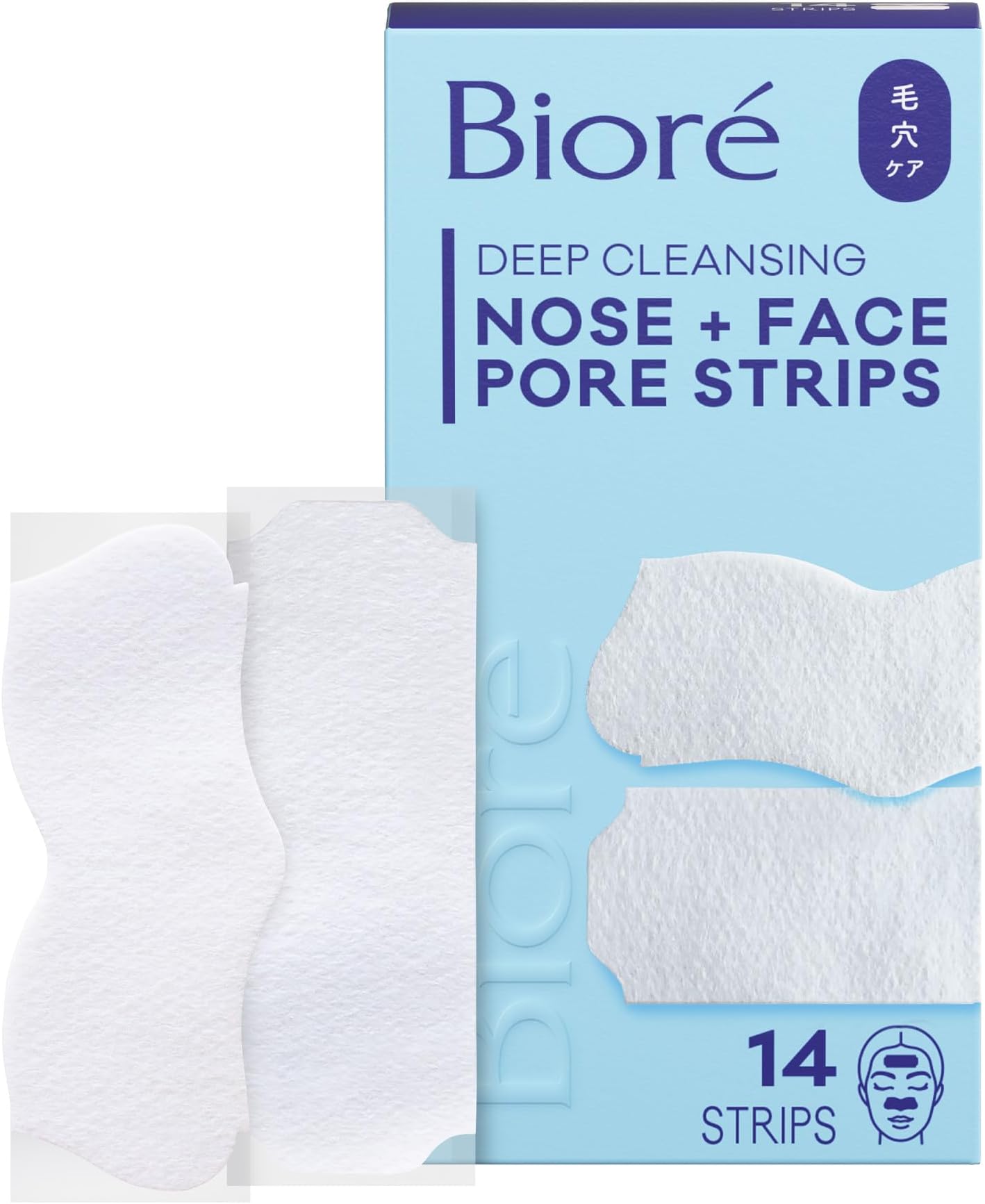 Nose + Face Deep Cleansing Pore Strips - 14ct