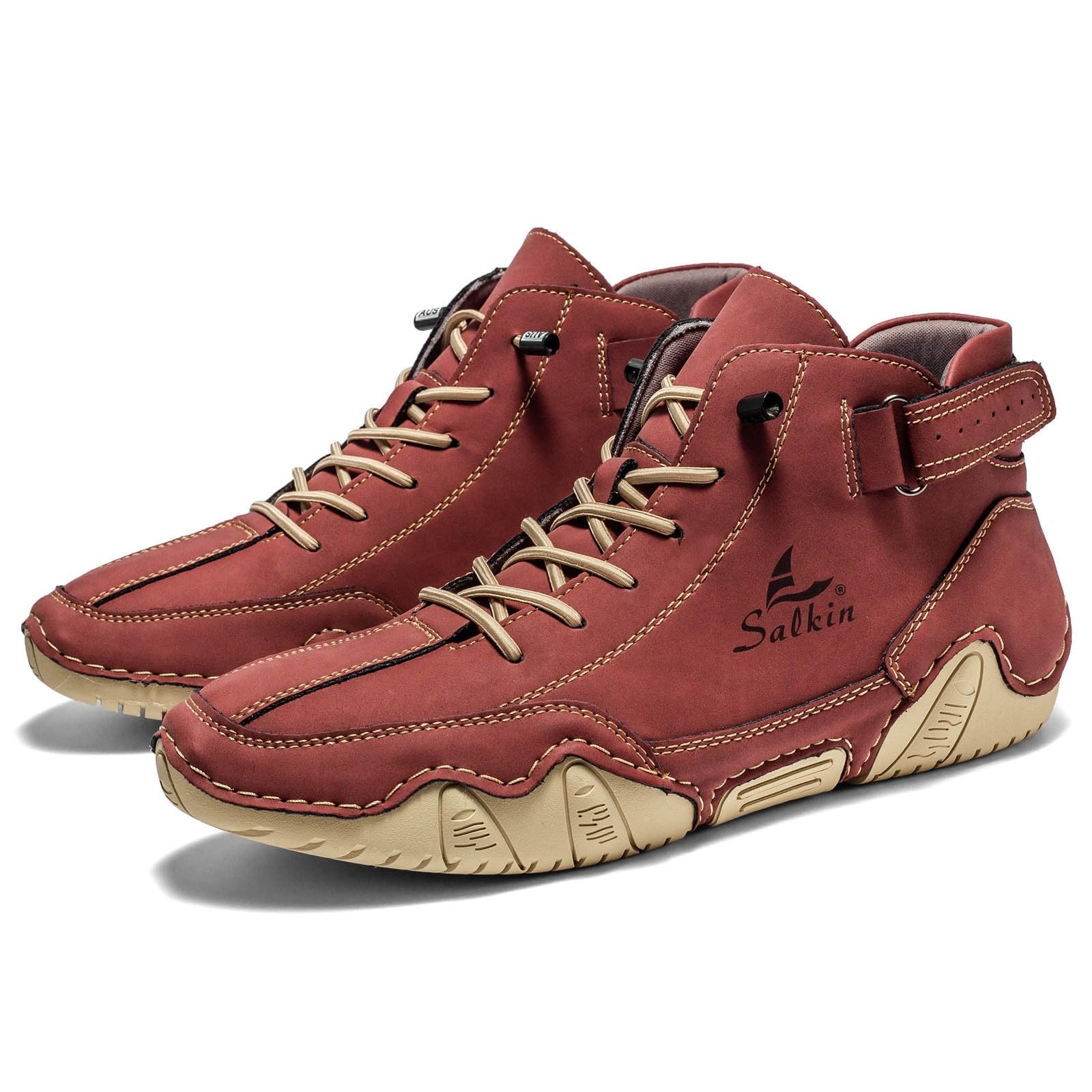 Zapatillas de Deporte Hombre Ligeros Transpirables casa Zapatos para Caminar Trekking Tenis Sneakers Comodos Zapatillas de Deporte Slip On Antideslizantes Zapatos Ortopédicos Slip-on Sneakers