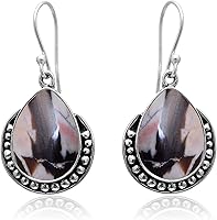 Vista 28 de Veracity Jewelry - Aretes de plata de ley con piedras preciosas para mujeres y niñas, regalo para su cumpleaños, aniversario, esposa, mamá, novia