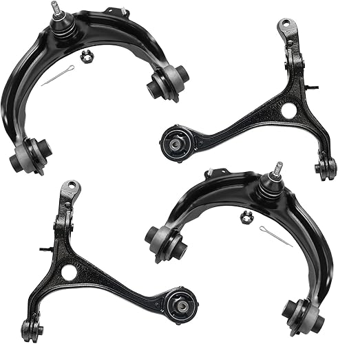 Miniatura 392 de Detroit Axle - Brazos de control delanteros inferiores con rótula + barras estabilizadoras de repuesto para Chrysler Dodge Intrepid 300M Concorde