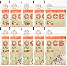 Pack of 10 Organic Slim Filter Bags OCB