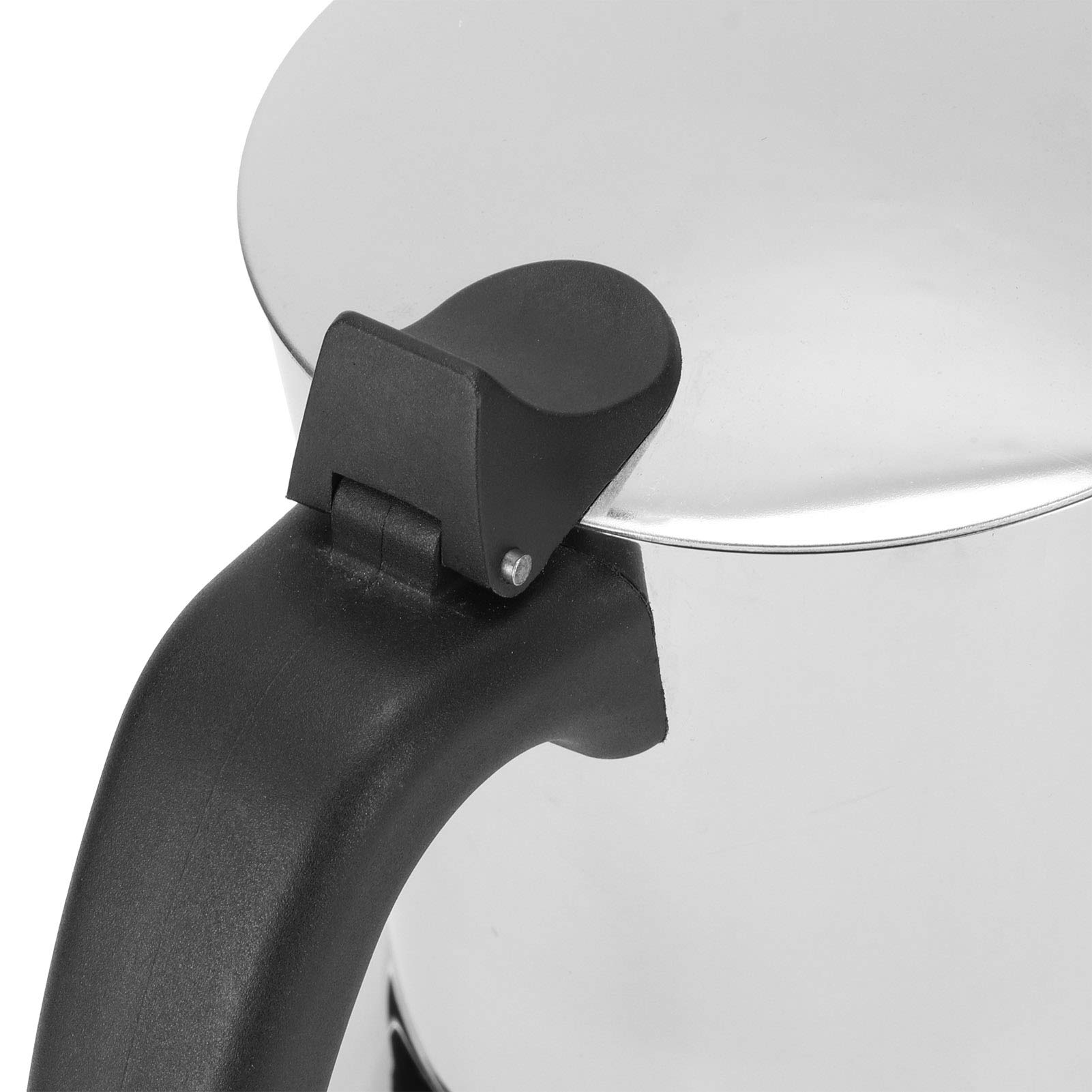 Caffettiera in acciaio inossidabile 304 Caffettiera da 4 tazze Bollitore per caffè Pentola per moka Utensili da cucina per caffetteria domestica
