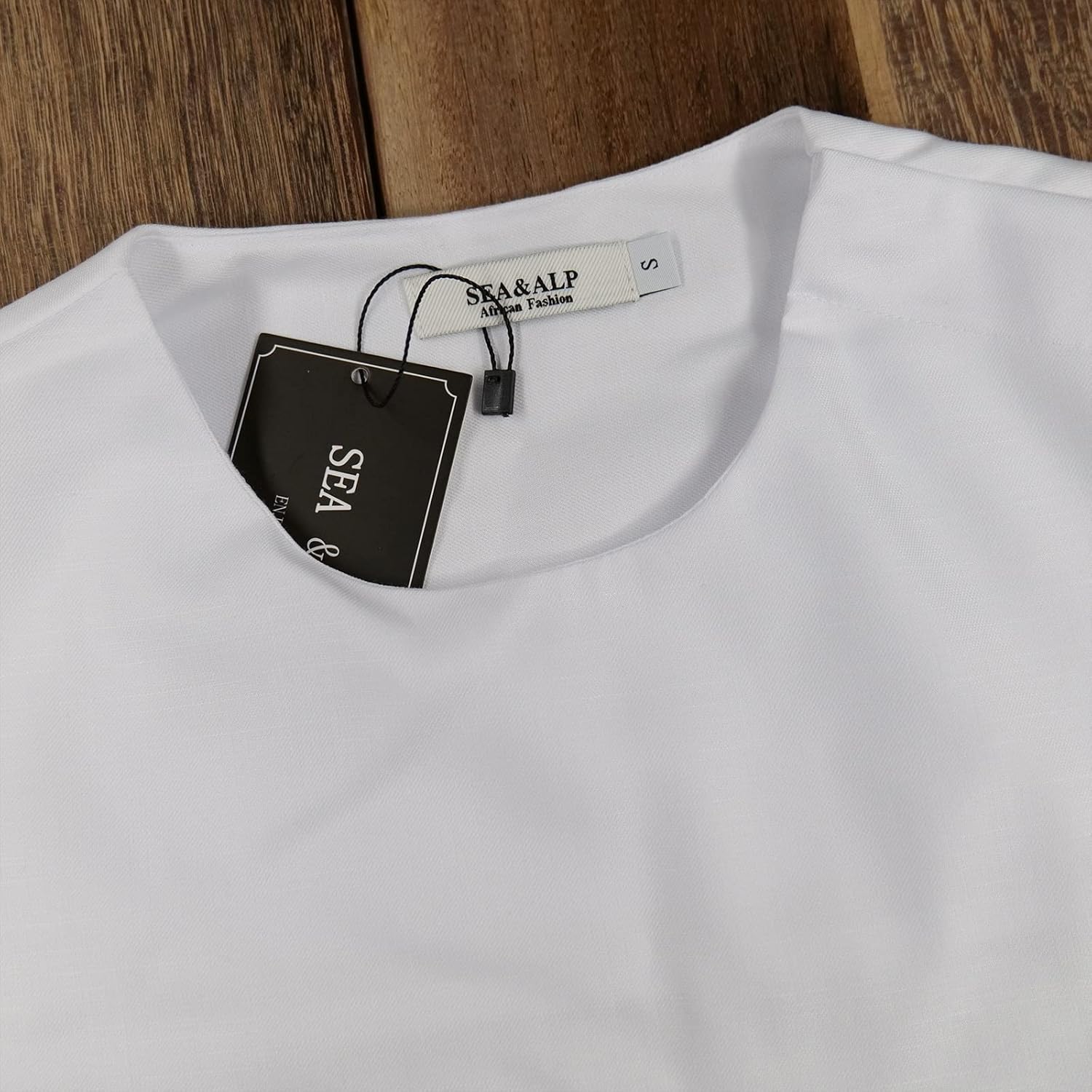 SEA&ALP Men's Fashion Clothes African Shirt and Pant Suit Dashiki Long Sleeve Casual Outfits Blouse Pockets - Image 3