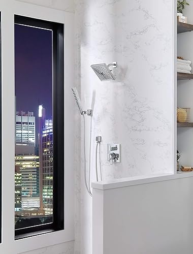 Miniatura 6 de Delta Faucet Ara 17 Series - Kit de moldura de válvula desviadora integrada de 6 ajustes, kit de moldura de válvula desviadora cromada, kit