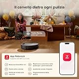 roborock Qrevo Edge 2 Robot Aspirapolvere Lavapavimenti 25.000Pa, Nero - 9