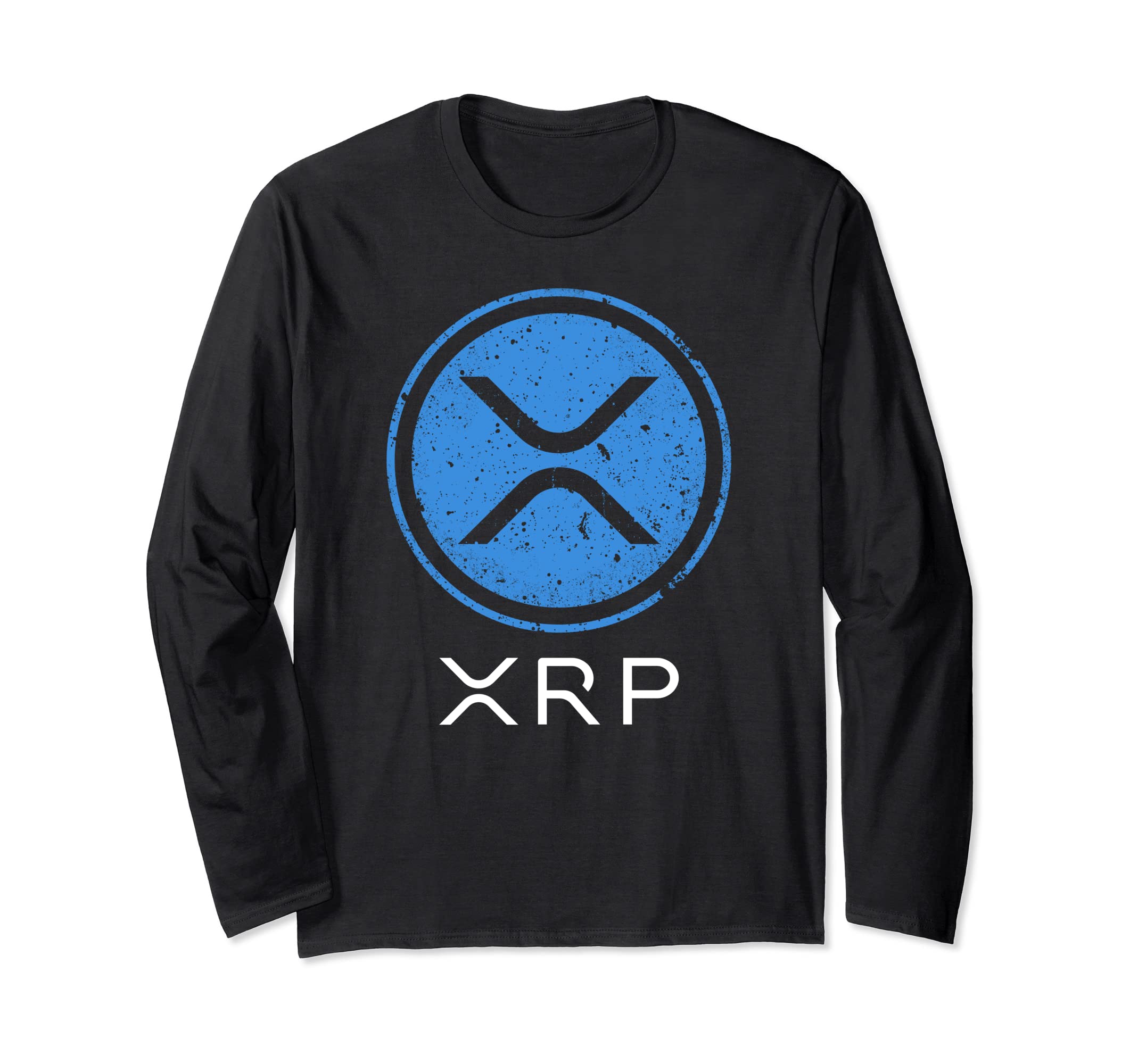 XRP Ripple Crypto Gifts & ApparelCrypto Currency - Ripple XRP Moon Long Sleeve T-Shirt
