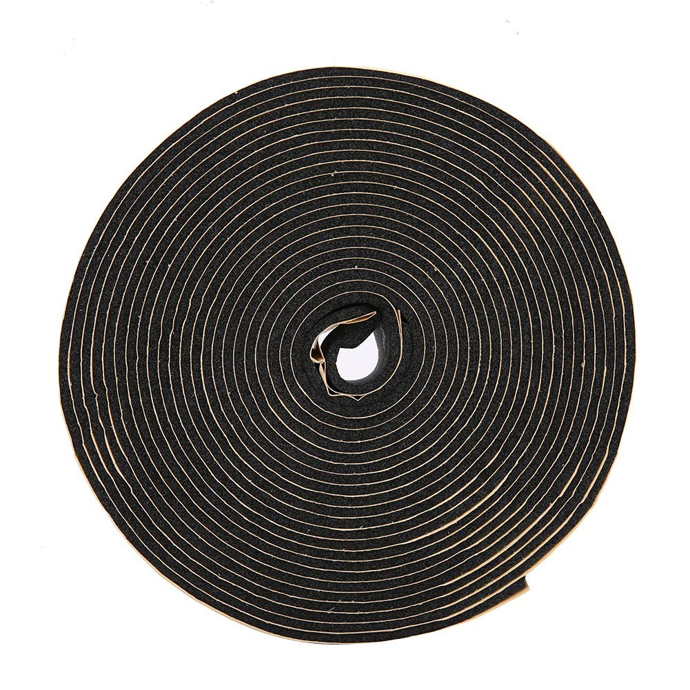 Cinta de Espuma, for Accesorios de Hardware Cinta Adhesiva de una Cara DIY Cinta de Sellado de Espuma autoadhesiva Cinta de Tira de Esponja for Aire Acondicionado, Armario, Armario