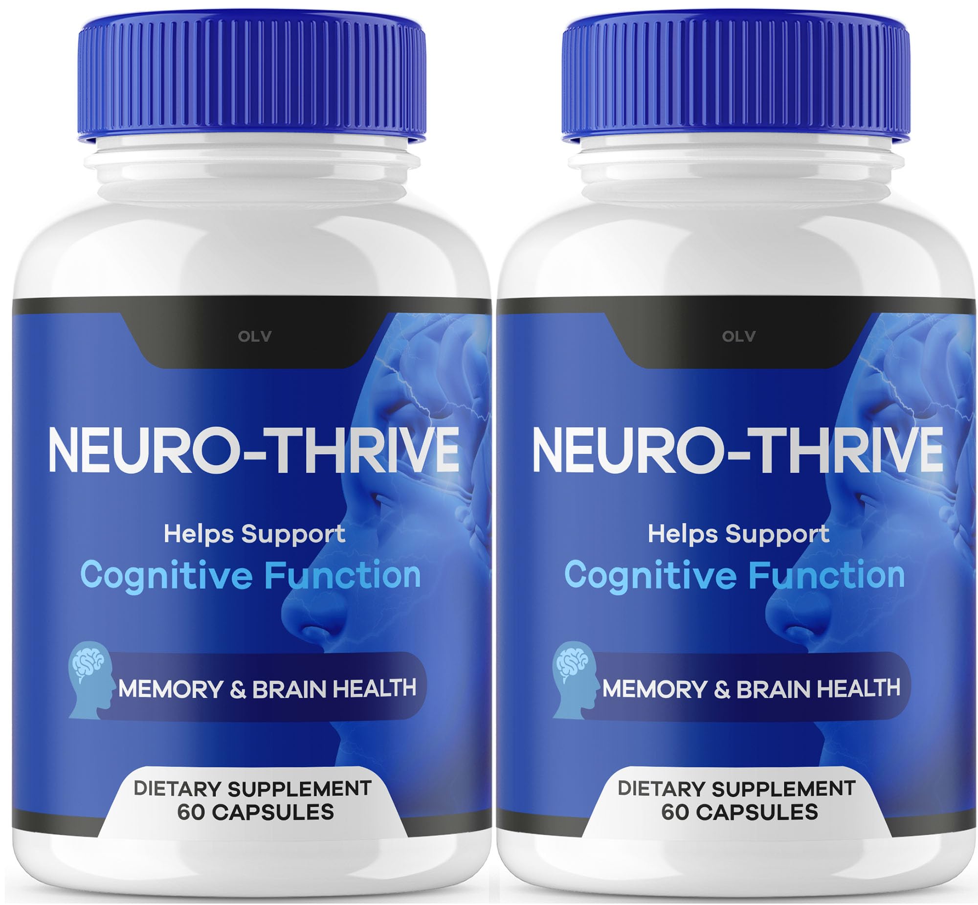 (2 Pack) Neuro Thrive - Neuro Thrive Reviews, Neuro Thrive 120 Capsules for 60 Days, NeuroThrive, Neuro Thrive Capsules, NeuroThrive Reviews.