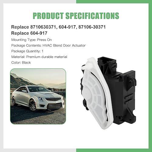 Miniatura 2 de SCITOO Repuesto de actuador de puerta de mezcla de calentador HVAC para Lexus GS300 1997-2005, para Lexus GS430 2001-2005, para Lexus para IS300