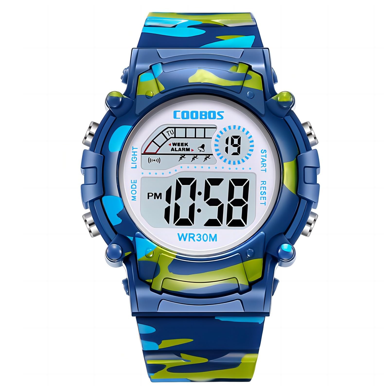 UMIWIN Kids' Watch Water Resistant Rubber Digital Watch