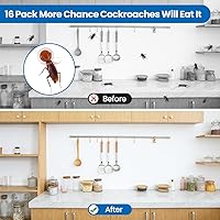 Vista 4 de Repelente de cucarachas y cebo, repelente de cucarachas y gel para eliminación de nidos de cucarachas de interior, solución eficaz para cucarachas