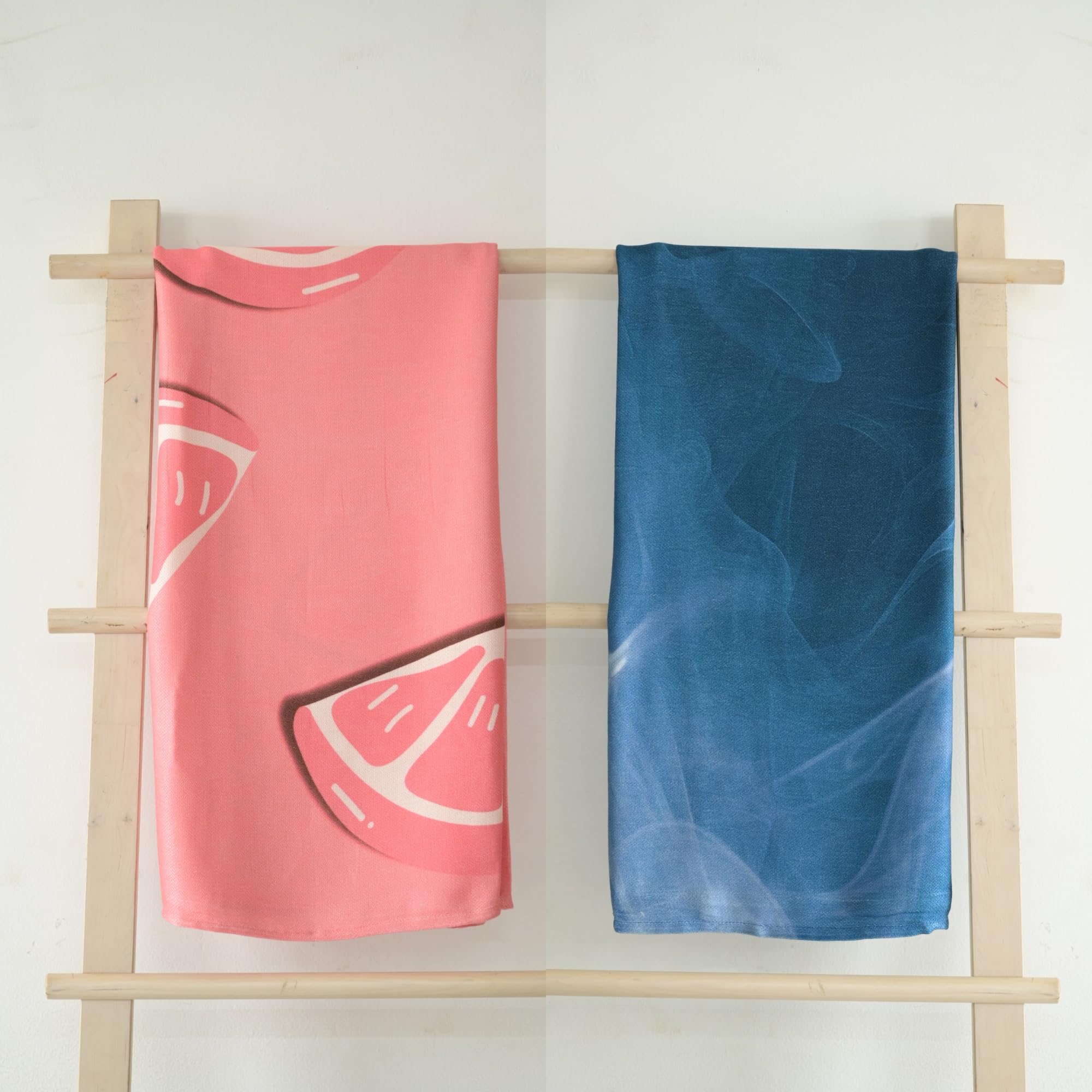 madake Bamboo Ultra Soft Printed Thin Turkish Towel-160x75cm-Pack of 2|Larger Pores for Super Absorption & Quick Dry|Extra Large Bath Towel for Men & Women|Ideal for Bath,Travel,Gym,Beach,Pool & Yoga (B0DHNCJYP7) Amazon Price History, Amazon Price Tracker