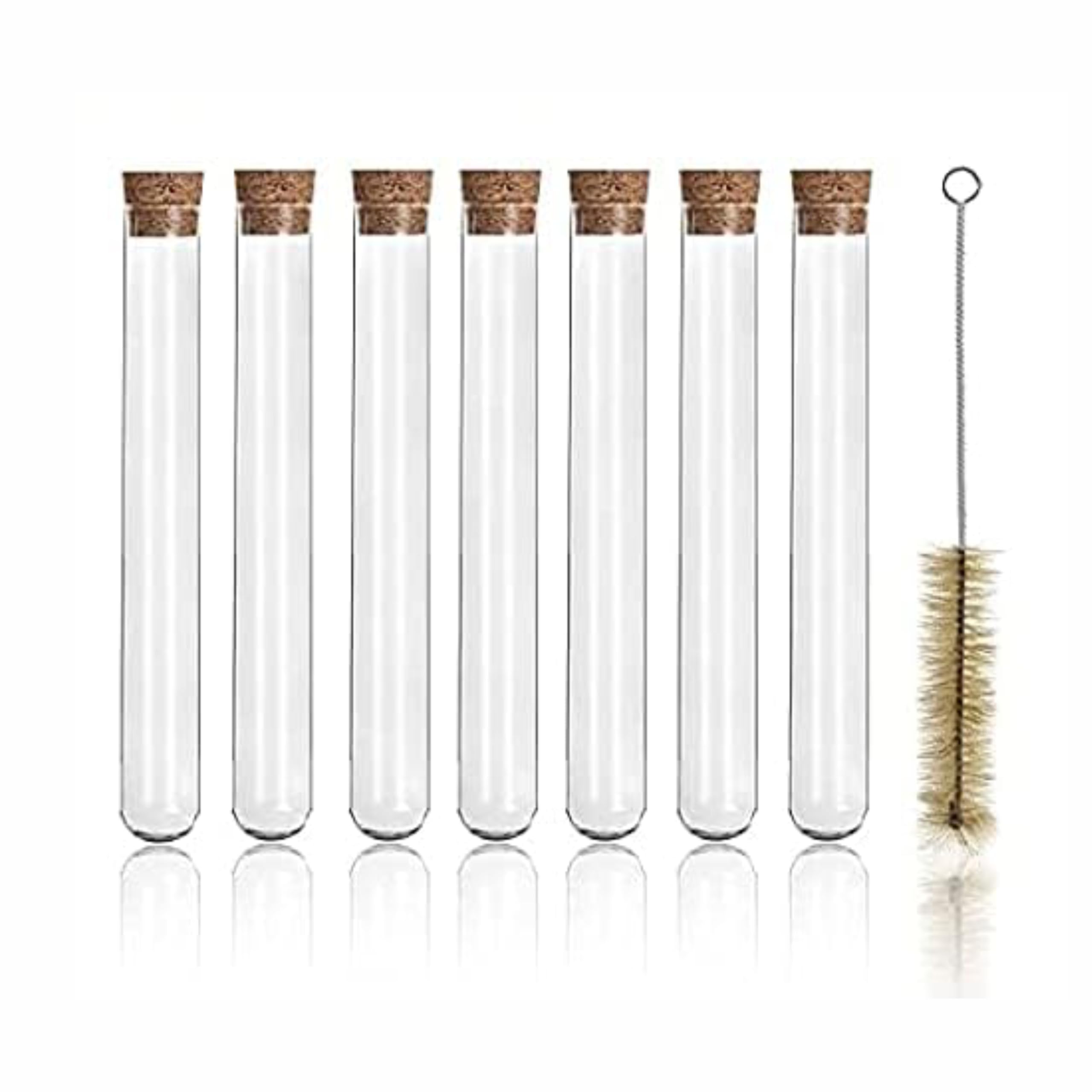 See full amazon price history chart for Borosilicate Glass Test Tube with Wooden Cork Stoppers and Brush - Set of 15 (7 test tube, 7 cork and 1 Brush) (18mmx150mm) For Lab Laboratory, School, College And Professional use Borosilicate Glass Test Tube with Wooden Cork Stoppers and Brush - Set of 15 (7 test tube, 7 cork and 1 Brush) (18mmx150mm) For Lab Laboratory, School, College And Professional use (B0D4B2R3MX) Amazon Price History, Amazon Price Tracker