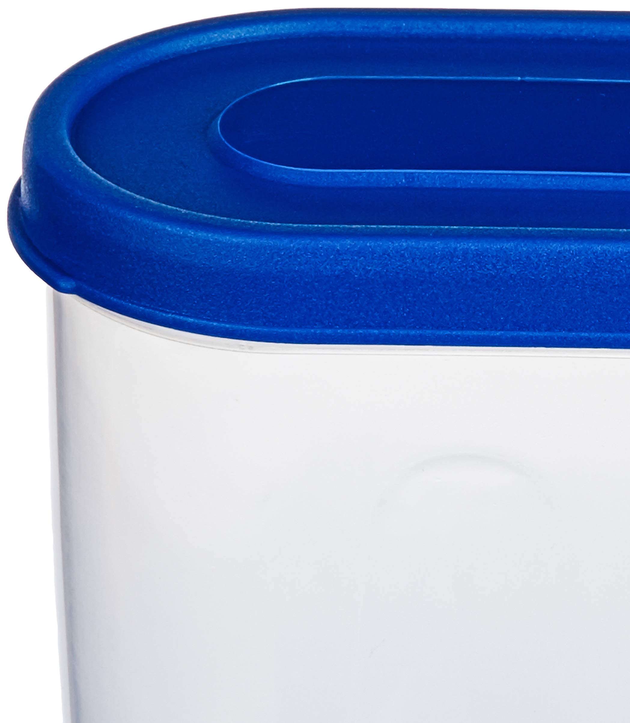 Amazon Brand - Solimo Set of 3 Grocery Jar (450ml), Blue 2