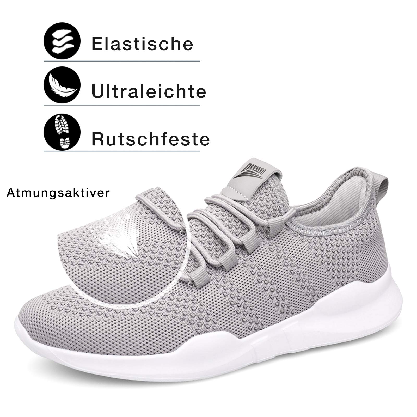 Scarpe Sneakers Uomo Senza Lacci Casual Sportive Offerta Crossfit Ginnastica da Lavoro Comode Trekking Jogging Tennis Atletica Fitness Sneakers da Corsa Basket