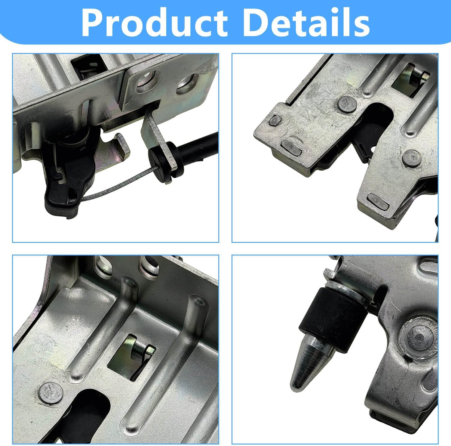 Rear Lower Door Locking Latch Replacement BK3Z-6143289-D BK3Z6143289D Fit for Ford Transit T150 T250 T350 HD 2015-2025 Rear Cargo Double Door Lock Assembly