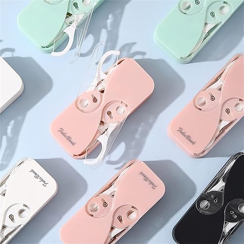 Miniatura 5 de Dispensador de hilo dental portátil, con una caja de hilo dental, dispensador automático de púas de hilo dental para limpieza de dientes,