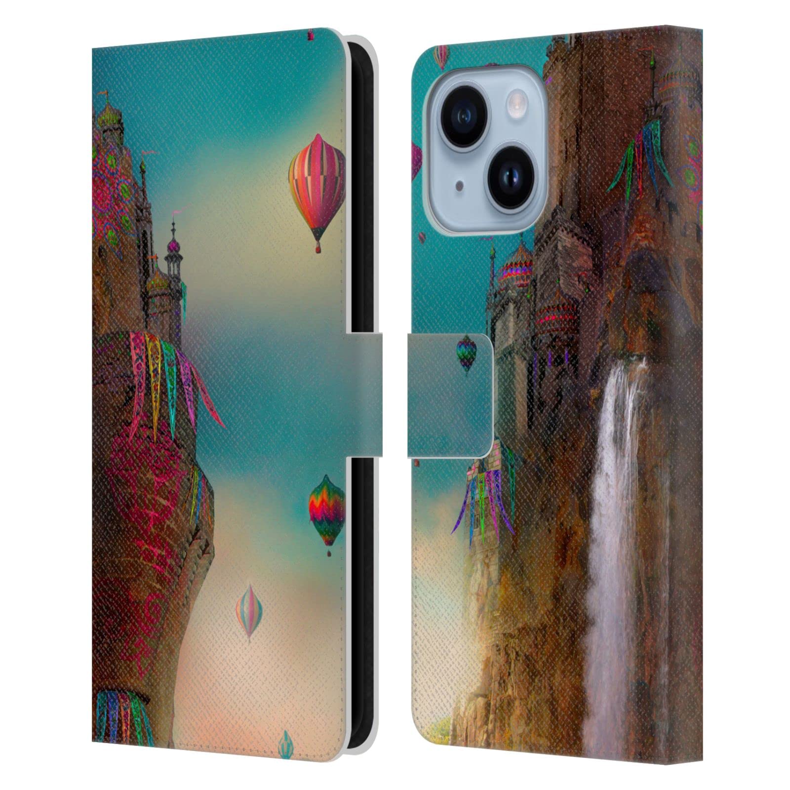 Étui portefeuille iPhone 14 Plus Aimee Stewart Head Case Designs - 7