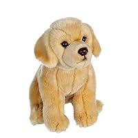 Peluche Chien Labrador Beige - GIPSY TOYS - Assis, 25 cm