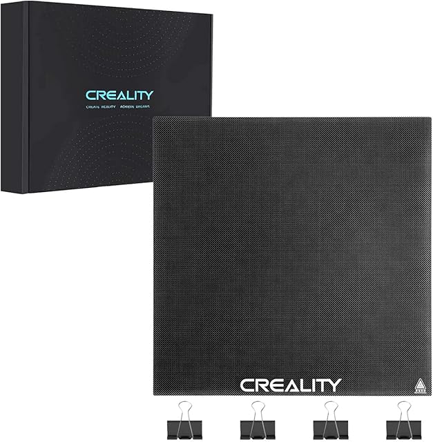 Creality Ender 3 Glass Bed 3D Printer Platforms Upgraded Tempered Plate Build Surface for Ender 3 V2,Ender 3 Pro,Ender 5,CR-20 Pro,Ender 3 Neo,Ender 3 V2 Neo-235x235mm