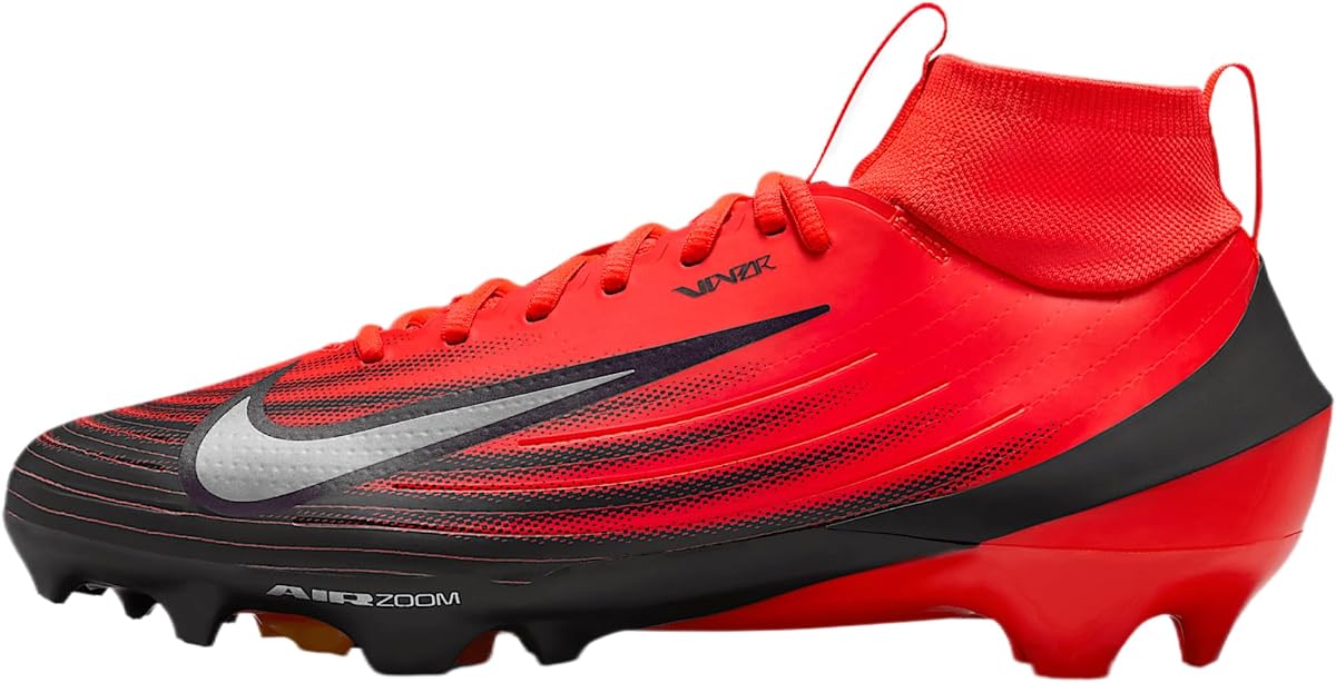 Zapatos de fútbol Nike Vapor Pro 1 (HM8850-104, blanco/azul marino medianoche/plateado metálico/negro)