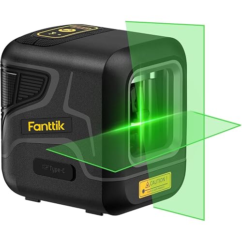 Fanttik D2 Pocket Green Laser Level for Picture Hanging and Home DIY