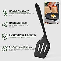 Vista 2 de Camping Cooking Essentials Utensils Set - Camp Cookware Kitchen Accessories Kit, Camper Gear Must Haves, Stainless Steel & Silicone, RV Car Portable