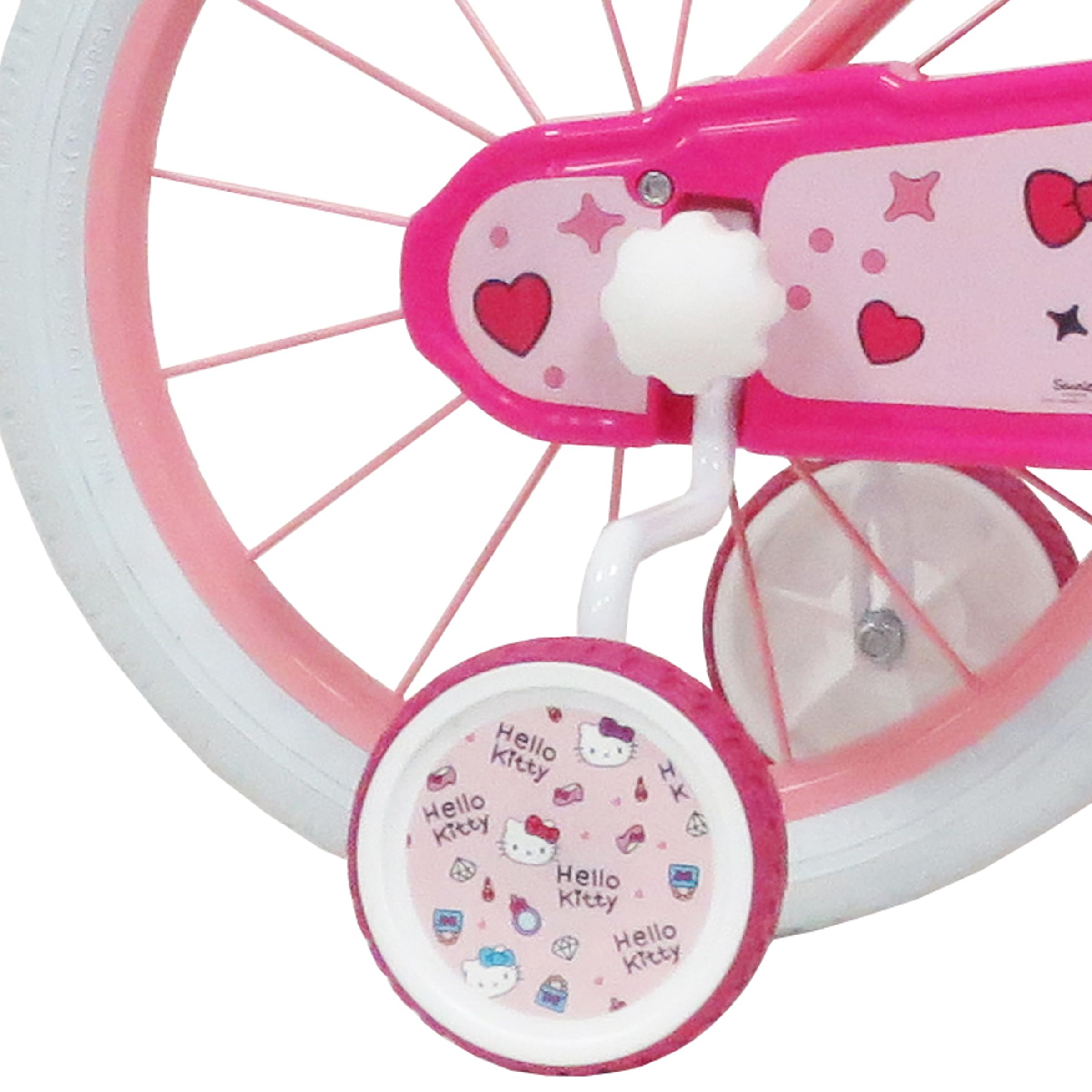 Hello Kitty Children's Bike, Fuchsia White, Size 16