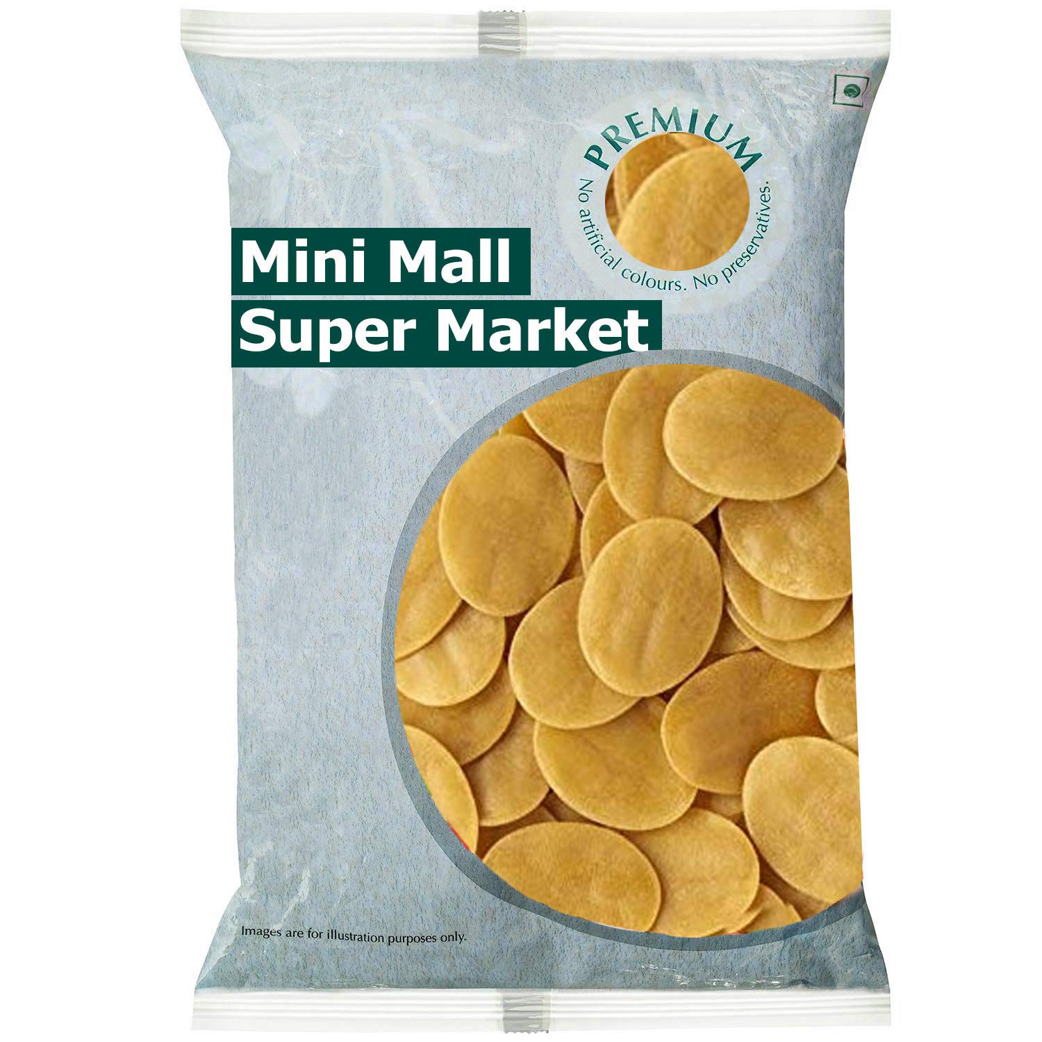 MINI MALL SUPER MARKET Home Made Fry Dry GolGappa/Pani Puri-450 Grams