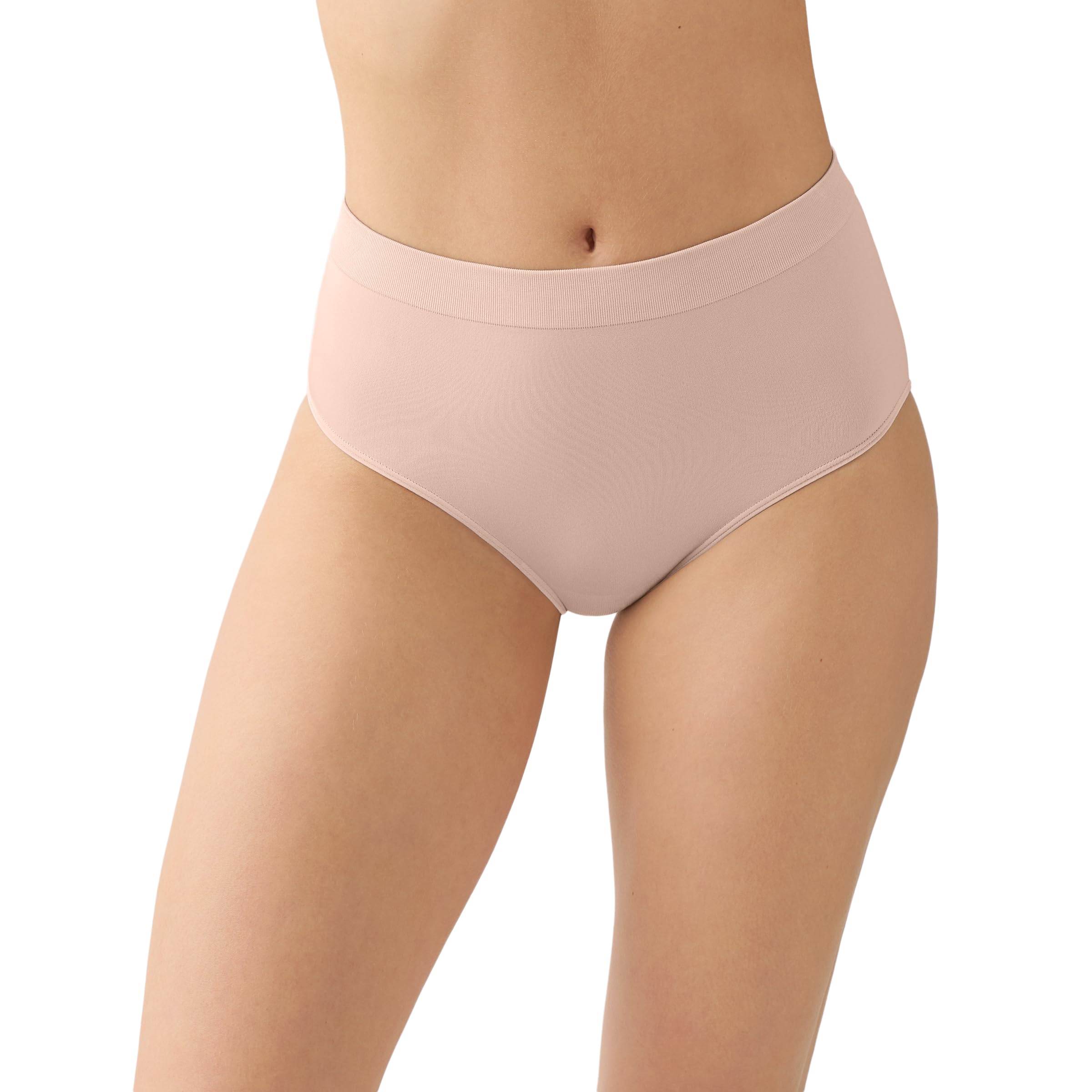 Wacoal Women's B Smooth Brief Panty, Rose Dust, XXL