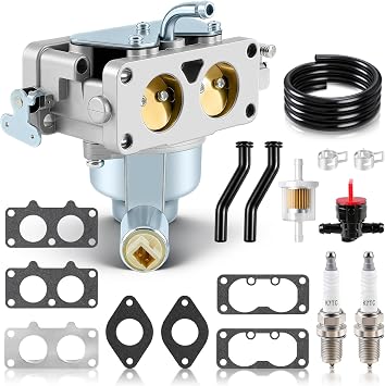 Carbhub 796997 Carburetor for 796227 796258 796997 Lawn Tractor fits V-Twin 407777 40N877 40R877 445677 445877 44L777 44M777 44P777 44R677 Engine - 796227 Carburetor