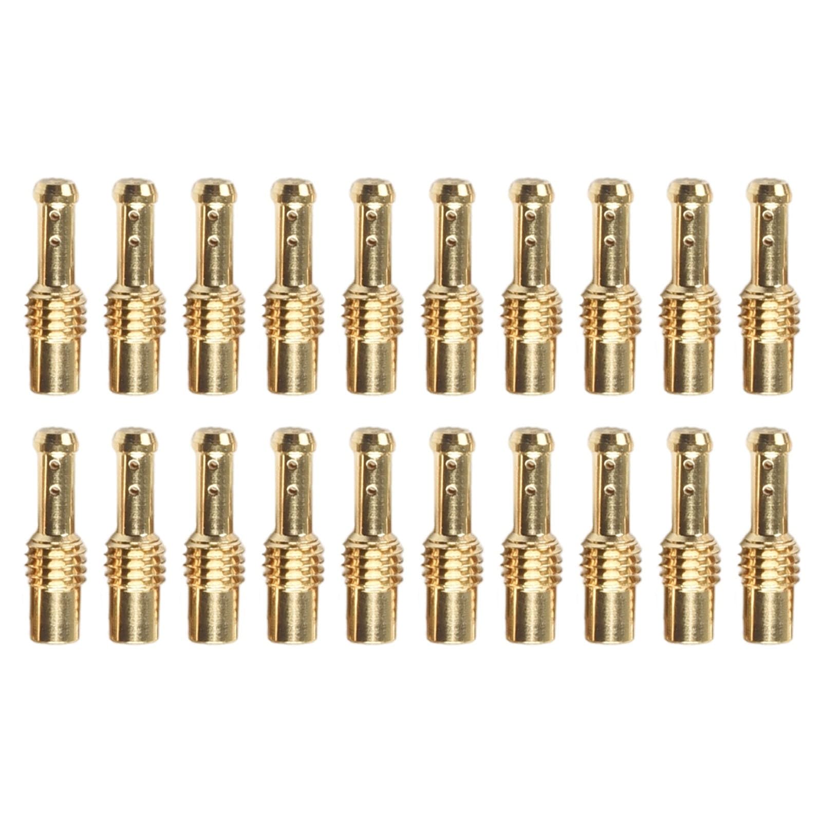 20-Piece Mikuni VM/TM/TMX Carburetor Pilot Jet Kit, 8-Bleed Holes, 12.5-60 Size Range, 5.0x0.8mm Thread