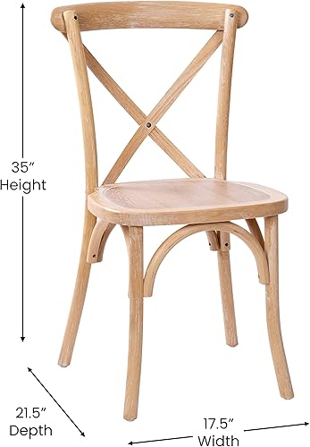 Miniatura 3 de EMMA + OLIVER Silla Driftwood X-Back