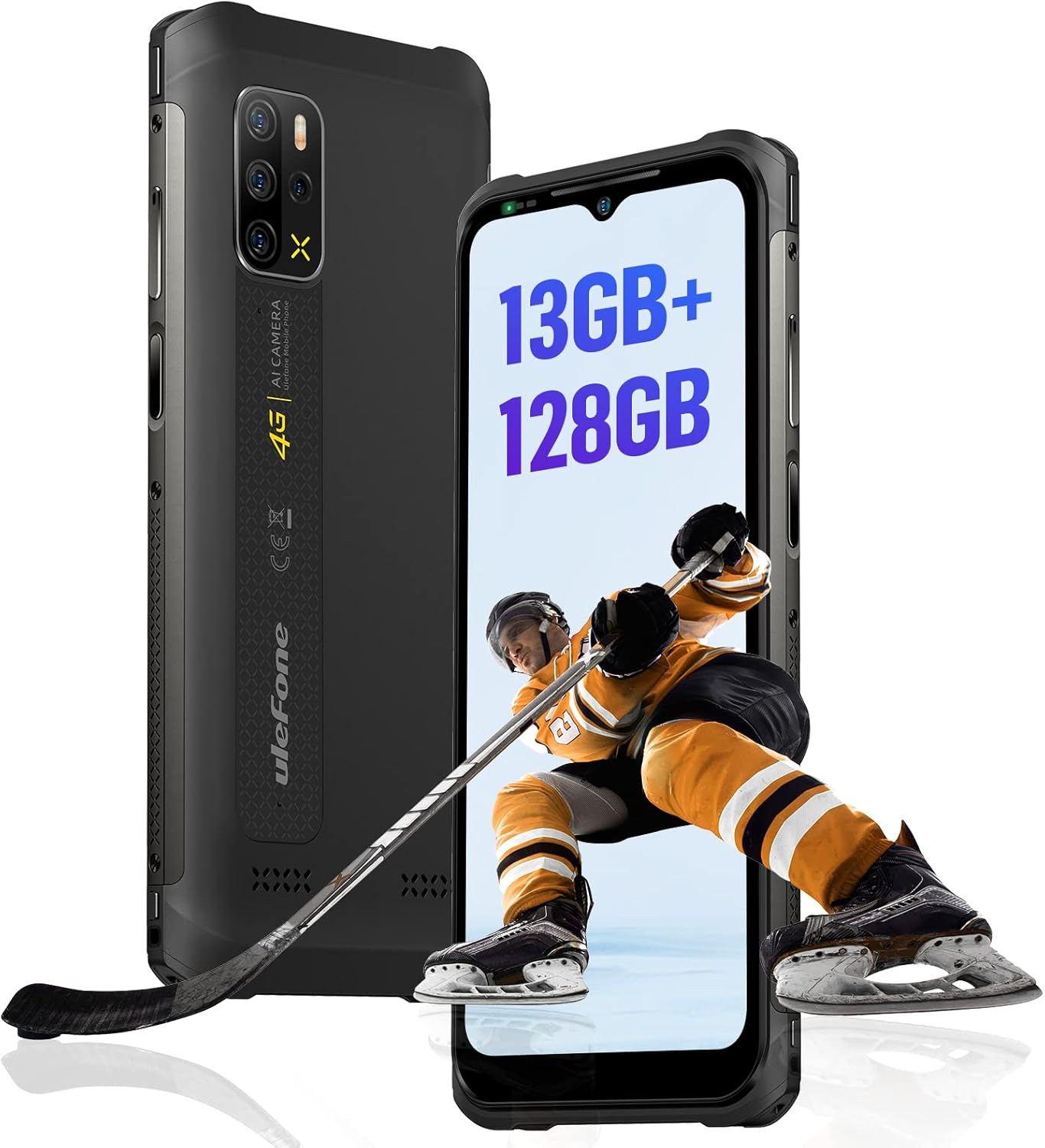 Ulefone Armor 12S Outdoor Smartphone 13GB RAM + 128GB ROM Octa-Core mit ...