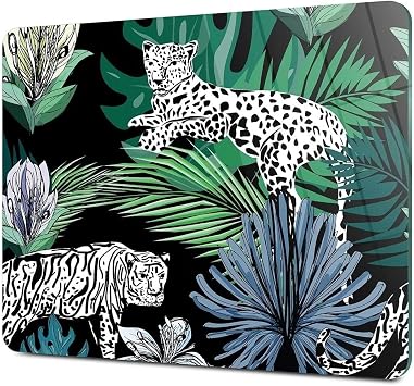 Decovetro Cam Kesme Tahtas  Vintage Leopar Desenli