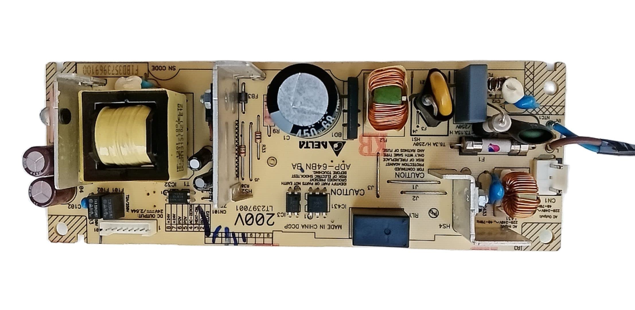 【Accessori per stampanti】 Unità PCB di alimentazione a bassa tensione compatibile con Brother DCP 1519 1600 1601 1602 1608 1610 1612 1615 1616 1617 1618 1619 1810 1816 1819 (Color : 220V)