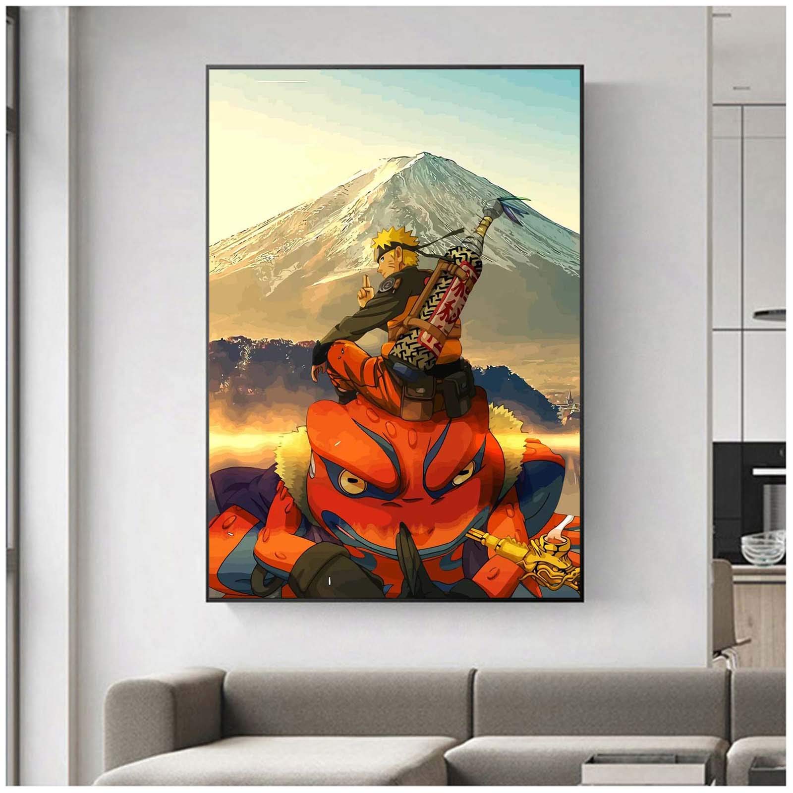 Amazon.co.jp: NARUTO-ナルト-アニメポスター壁画、現代アートホリデー
