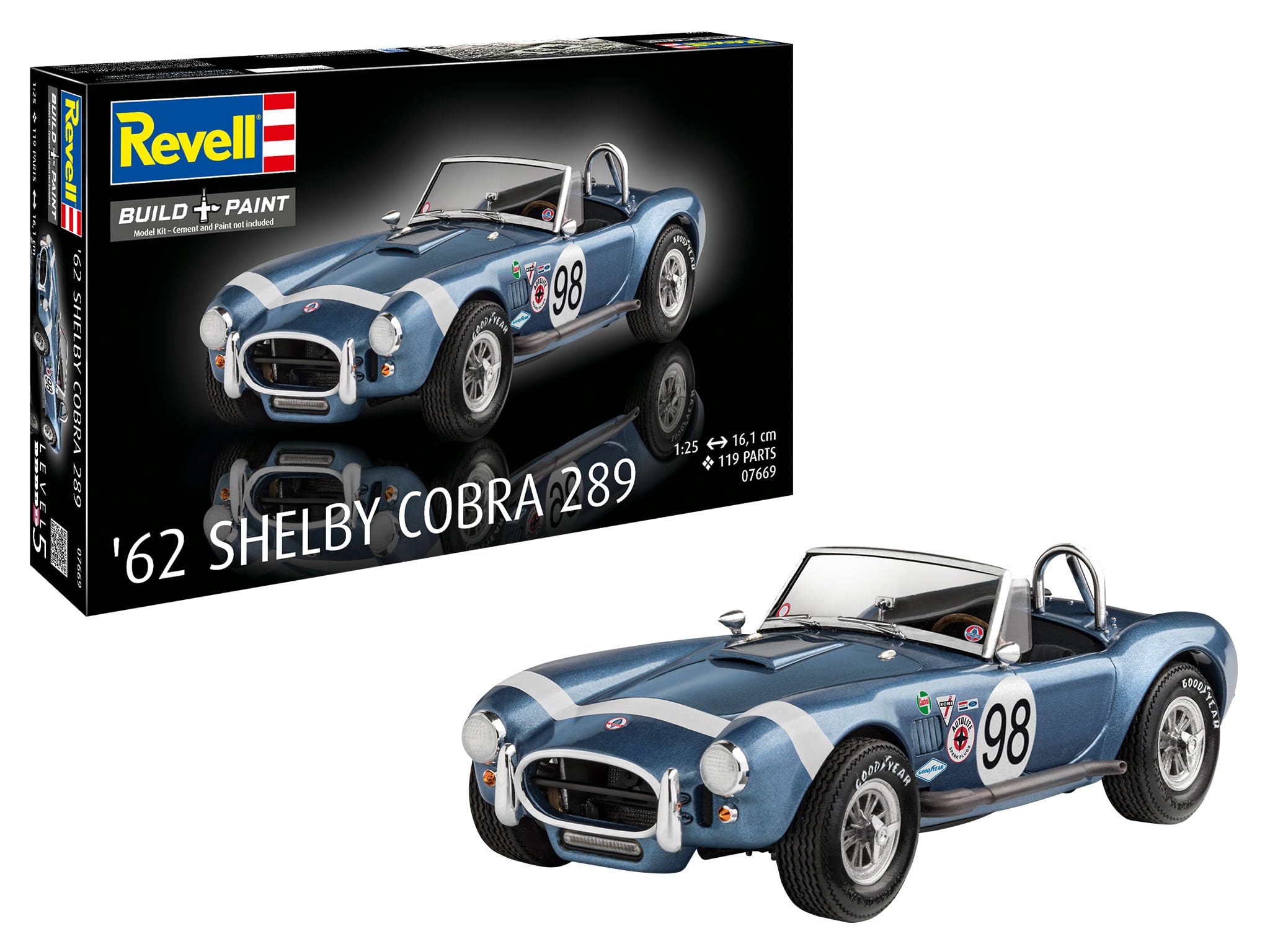 Amazon | ドイツレベル(Revell) 1/25 AC コブラ 289 プラモデル 07669