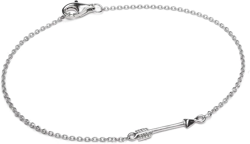Bracelet Flèche en Argent 925/1000 : Amazon.fr: Bijoux
