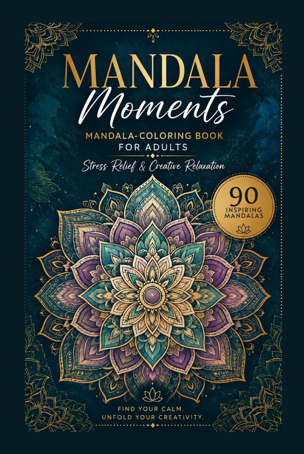 Mandala Moments: Beautiful Coloring Pages for Relaxation and Mindfulness