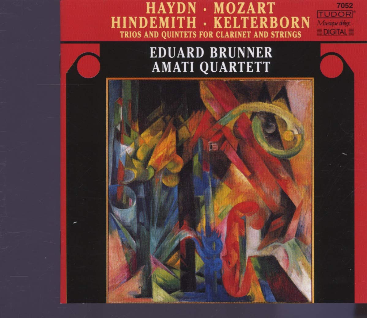 Haydn/Mozart/Hindemith/Kelterborn: Trios and quintets for clarinet and strings