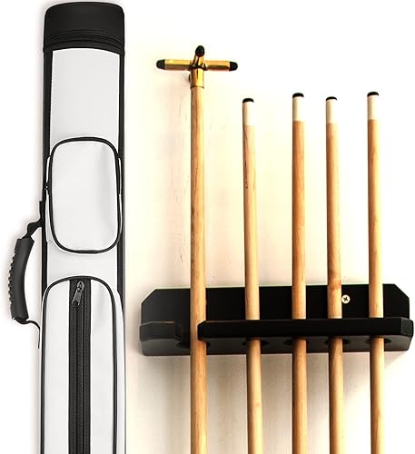 Miniatura 7 de Deekin 2 x 2 pulgadas, estuche de transporte para taco de billar, accesorios para mesa de billar, funda para taco de billar, funda para billar,