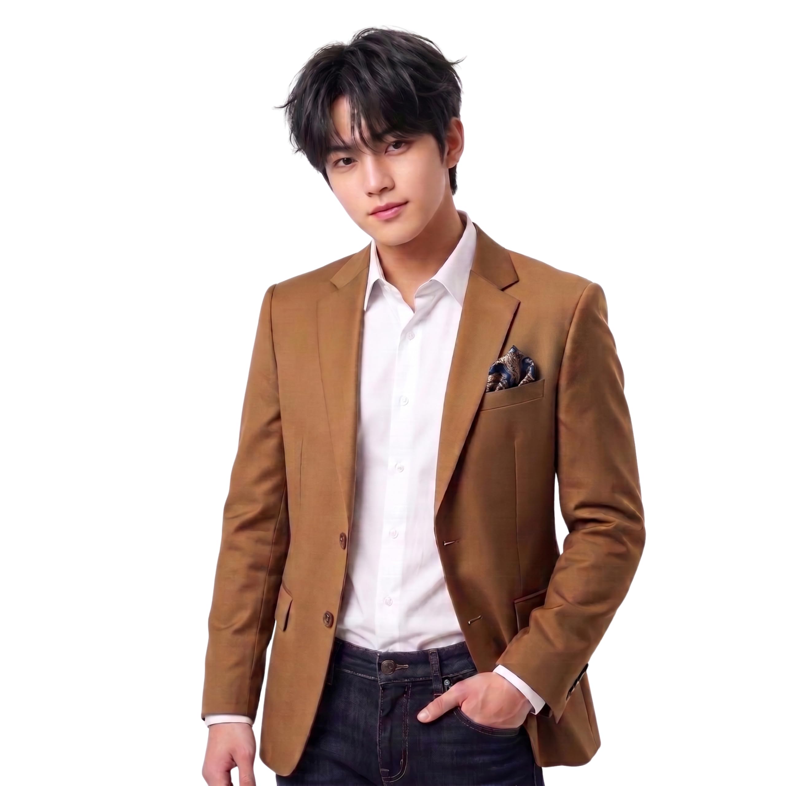 Men's Formal Casual Blazer Slim Fit | Italian Lycra Fabric | Lightweight Structured Office Wear Coat for Meetings, Interview, Party & Daily Use-picture-38