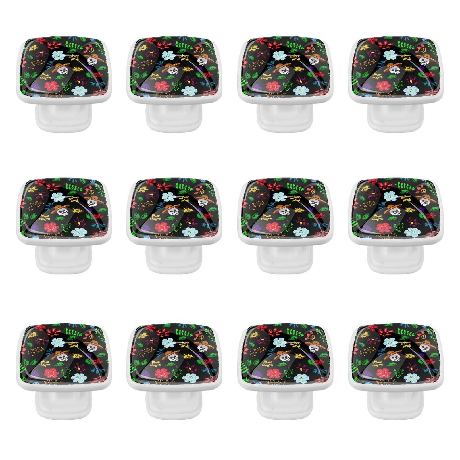 Boutons de commode crâne mexicain pour relooker votre cuisine